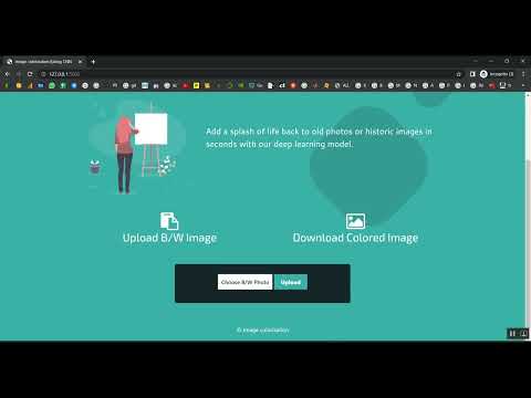 Old Image to New Image Google Colab in Python Projects