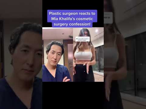 Did Mia Khalifa Have Plastic Surgery? Her Confession! #shorts #miakhalifa