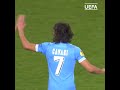 Edinson Cavani scores four goals for Napoli