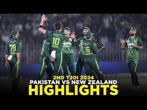 Pakistan vs New Zealand: 2nd T20I 2024 Highlights