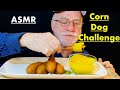 ASMR MUKBANG *** CORN DOG CHALLENGE ***  Eating Show - It's All Good ASMR