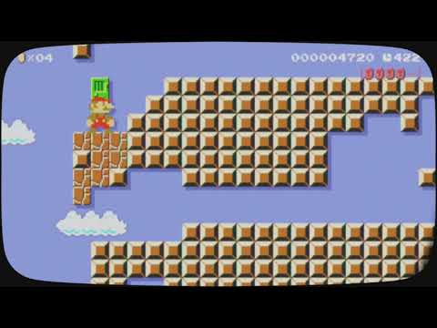 Mario Goes Mining! by Taylor - Super Mario Maker - No Commentary 1br