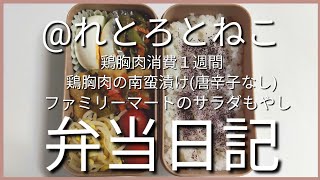前日作り置き弁当日記です