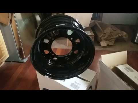 unboxing: ITP Delta Steel Wheel - 12x7 - 4+3 Offset - 4/156 - Black
