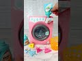Satisfying With Unboxing Review Miniature Washing Machine Set Toy ASMR
