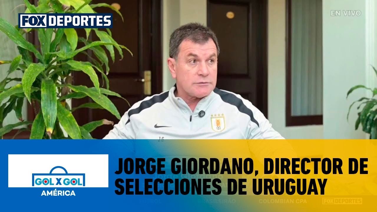 EXCLUSIVA con JORGE GIORDANO, Director de Selecciones AUF, GolXGol