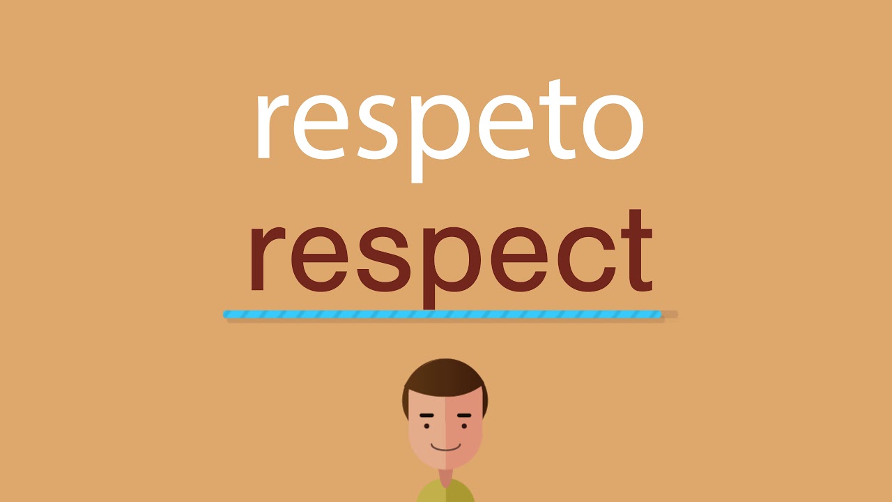 Cómo se dice respeto en inglés