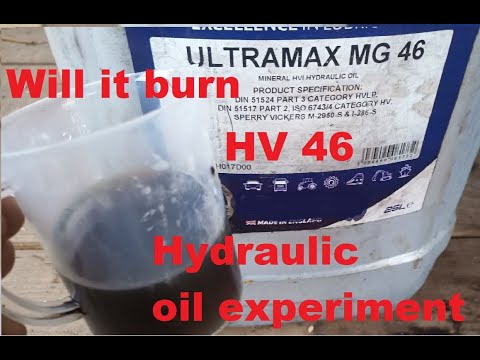 Running a Chinese Diesel Heater on Hydraulic oil (HV46) Experiments!
