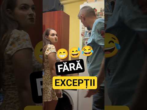 Fără excepții 🤷‍♂️😅 #funny #funnyshorts #comedy #romania #couple #pamflet #comedyshorts