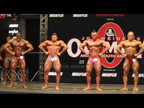 FISICO CULTURISMO SENIOR 100 k. (SEMIFINALES) – Mr. OLYMPIA SUDAMERICA 2017