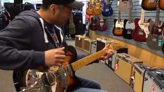 Video thumbnail for Fender Resonator Guitar played by Mitch Daigneault by Dark Horse