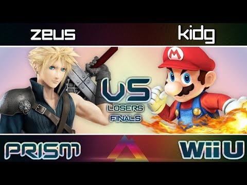 PRISM 133 - Zeus (Cloud) vs. KidG (Mario/Lucina) - Losers Finals - Smash Wii U
