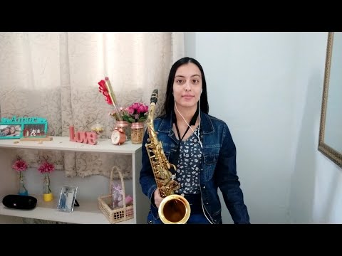 Hino 415 - Na Cruz morreu o cordeiro. Vivian Novaes Saxofonista.