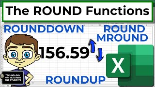 Using the Excel ROUND Functions