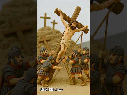 Jesus Christ Carries the Cross and Is Raised on Golgotha