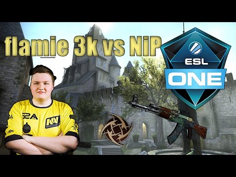 Ninjas in Pyjamas vs Natus Vincere - ESL One Cologne 2016 - flamie 3k