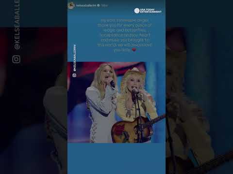 Celebrities pay tribute to country icon Dolly Parton