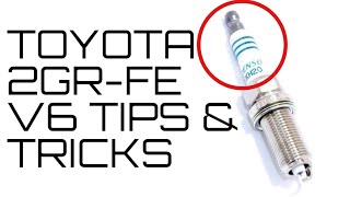TOYOTA LEXUS 3.5L SPARK PLUGS 2GR-FE REPLACEMENT  Sienna Avalon Venza RX 350 450h - TIPS AND TRICKS