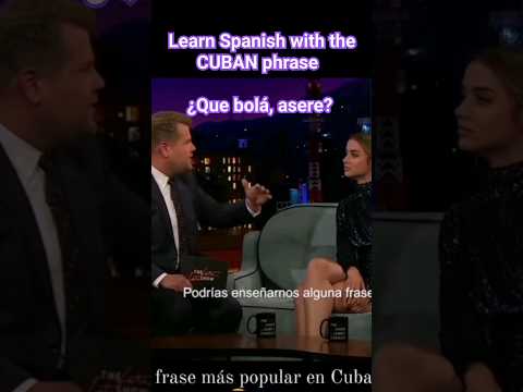 The CUBAN Most Popular Greeting Phrase, Frase de Saludo #learningspanish #anadearmas #cuban #slangs