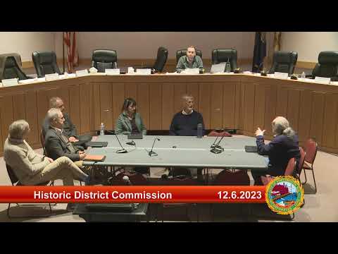 12.6.2023 Historic District Commission