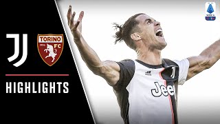 ملخص مباراة : يوفنتوس 4 × 1 تورينو ( الجولة 30 للدوري الايطالي )
