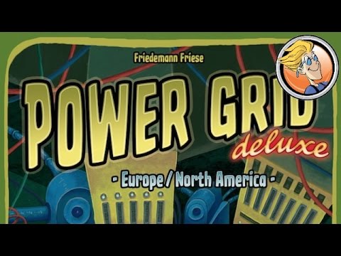 Power Grid deluxe: Europe/North America overview — Spiel 2014