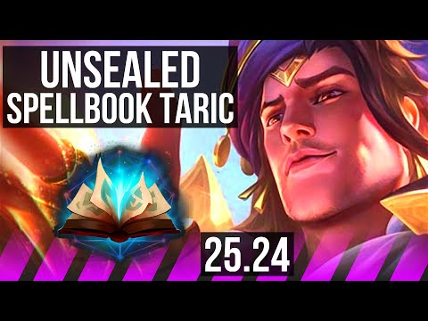 TARIC & Caitlyn vs THRESH & Smolder (SUP) | Unsealed Spellbook | NA Master | 25.24