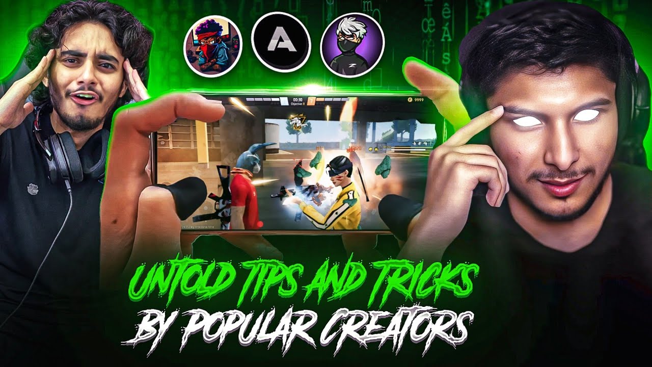 Best Untold Tips & Tricks By Top Free Fire Creators 🌎🔥 | New Aimlock + OneTap Tricks !! [ Part 2 ]