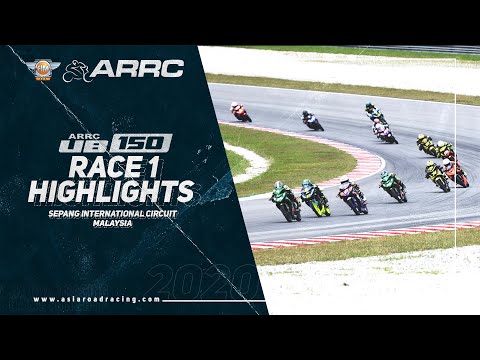 2020 ARRC Round 1 | UB150 Race 1 Highlights | Sepang Circuit