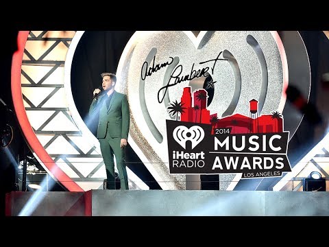 Only Adam Lambert's parts - iHeartRadio Music Awards 2014