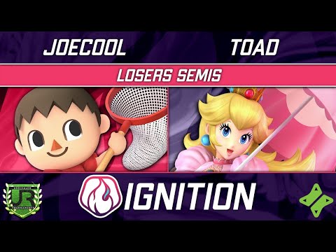JoeCool (Villager) vs Toad (Peach) - Ignition 319 LOSERS SEMIS