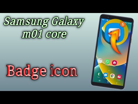 Badge icon Samsung Galaxy m01 core
