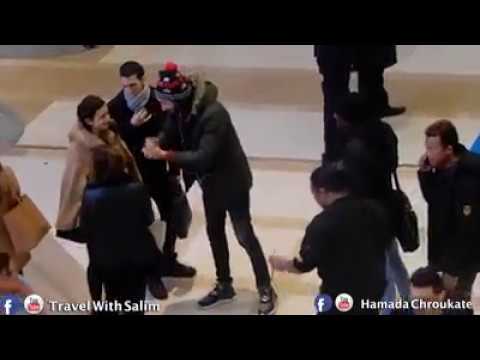 كاميرة خافية في باريس موت ديال الضحك مع hamada chroukate