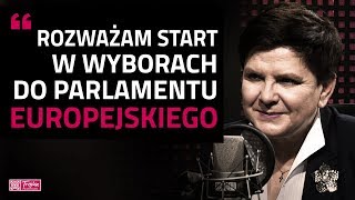 Beata Szydło: król jest jeden - prezesem jest Jarosław Kaczyński
