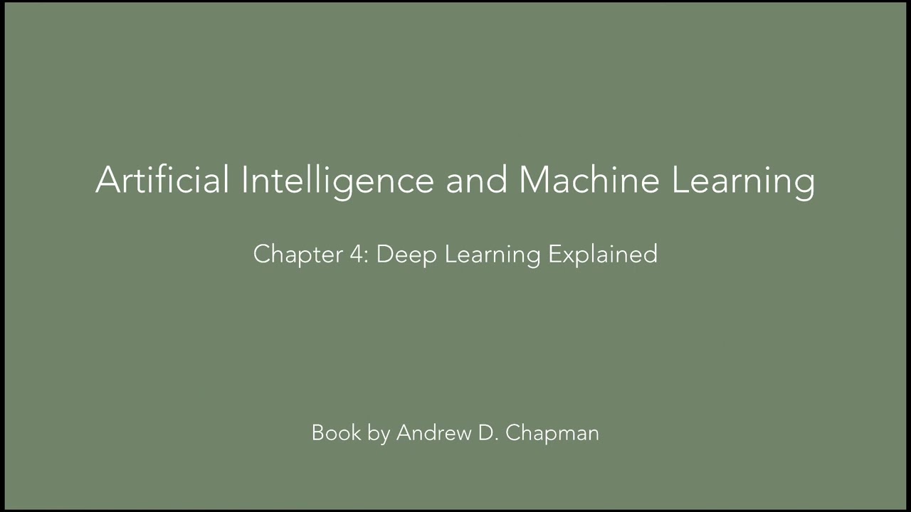 Deep Learning Explained: AI Machine Learning Audiobook Ch. 4