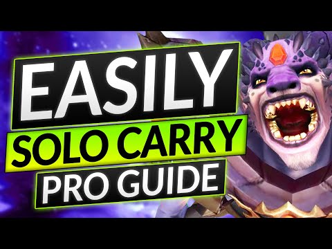 The ONLY WAY to SOLO CARRY as SUPPORT - Lion FINGERS Everyone - Dota 2 Guide