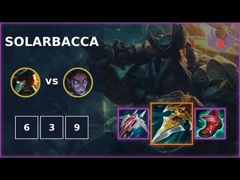[ solarbacca ] Gangplank MID vs Sylas | NA GRANDMASTER | LOL Season 2022