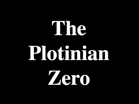 Plotinian Zero