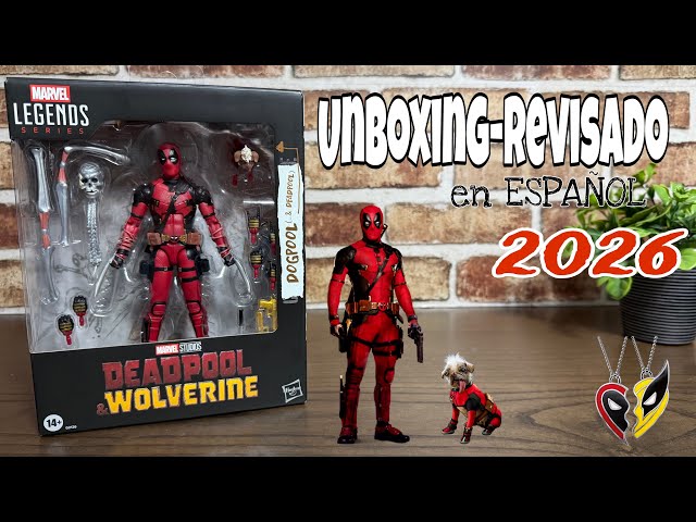 Vídeo relacionado con Peluche Disney Marvel Dogpool (26 cm) - Peluche detallado del superhéroe de la película Deadpool & Wolverine, Juguete para Fans y coleccionistas (6315870453)