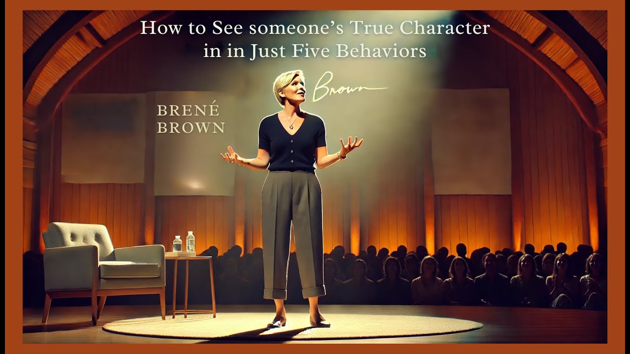 How to See Someone’s True Character in Just Five Behaviors |  Brené Brown