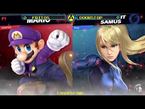 Fritos [Mario] Vs ZMS | Doorstop [Zero Suit Samus] AL 52 Losers Finals