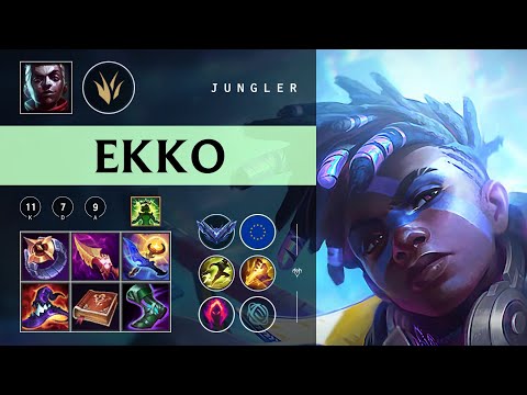 Ekko Jungle vs Jarvan IV - EUW Diamond Patch 26.01