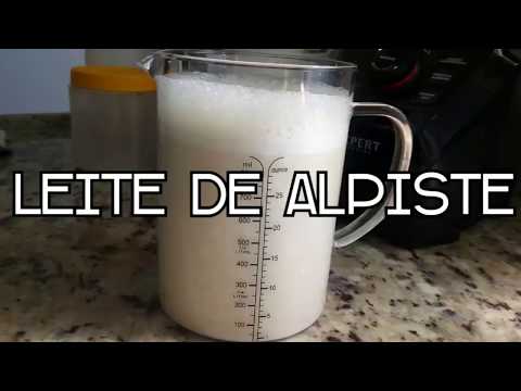 Como fazer leite de alpiste | leite vegano