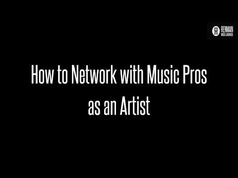 Networking with Music Industry Pros as an Artist on Ask Renman Live