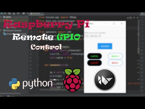 Raspberry Pi Remote Gpio Control With Graphical Interface Using Python
