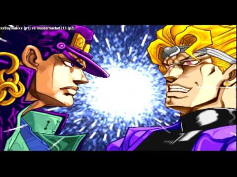 JoJo HFTF - masterhacket213(DIO) vs xXxsaymanxXx (Jotaro)