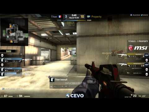 Titan vs Property Game 2 (CEVO-P CS:GO Season 7) - Helium & Launders