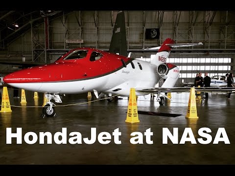HondaJet at NASA