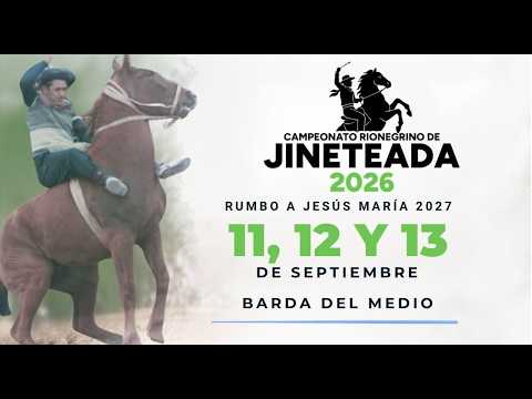 CAMPEONATO RIONEGRINO DE JINETEADA