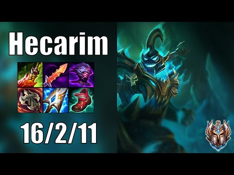 Hecarim vs Kha'Zix JUNGLE - Patch 12.22 euw1 CHALLENGER